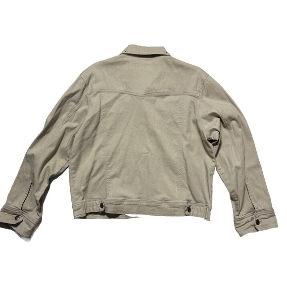 VTG  Womens L Studded Denim Button Up Jacket  Retro Y2K 90’s Fairy - Picture 2 of 11